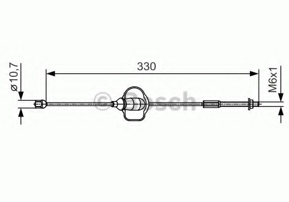 Фото трос стоян торм 1987482121 BOSCH 1987482121 BOSCH 1987482121 BOSCH Трос стоян торм 1987482121 BOSCH