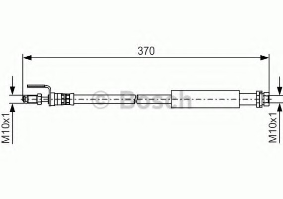 1987481487 BOSCH Тормозной шланг 1987481487 BOSCH