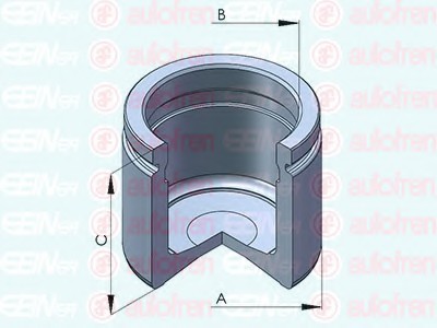 D025312 AUTOFREN SEINSA Елементи гальмівного супорта (Поршень) AUTOFREN (SEIN)