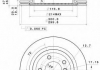 Тормозной диск 09R12111 BREMBO