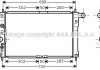 Радиатор двигателя DWA2015 AVA