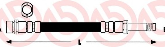 T50032 BREMBO (Германия) Гальмівний шланг Гальмівний шланг