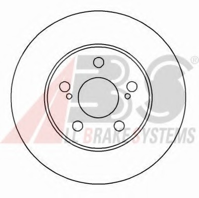 16301 ABS Гальмівний диск 16301 A.B.S.