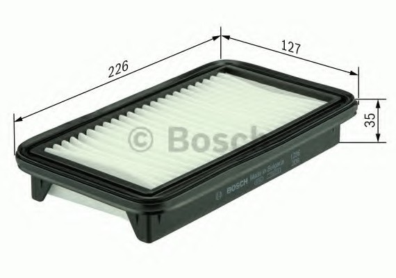 F026400201 BOSCH Повітряний фільтр BOSCH