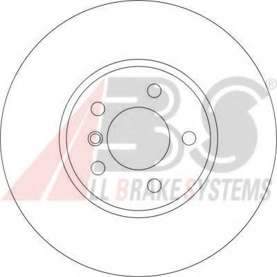 17230 ABS Тормозной диск 17230 A.B.S.