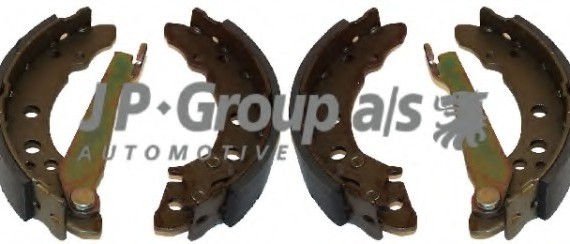 1163900110 JP Group Гальмівні колодки зад. Golf I/II/Passat/Polo/Audi 80 >01 (ATE)