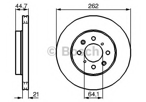0986479B23 BOSCH Запчасть 0986479B23 BOSCH