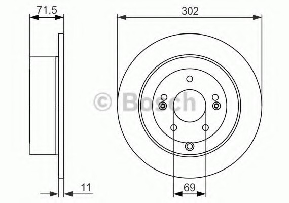 Запчасть 0986479C15 BOSCH