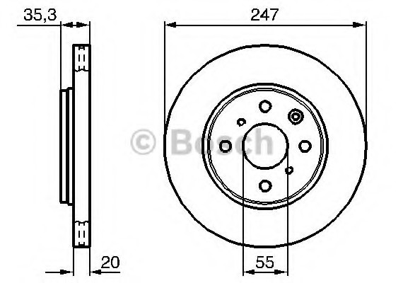 0986479B91 BOSCH Запчасть 0986479B91 BOSCH