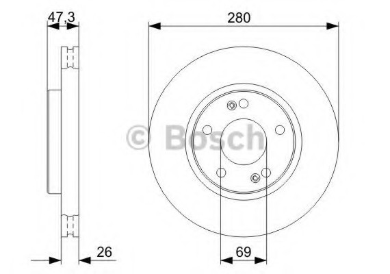Фото запчастина 0986479C07 BOSCH 0986479C07 BOSCH 0986479C07 BOSCH Запчастина 0986479C07 BOSCH