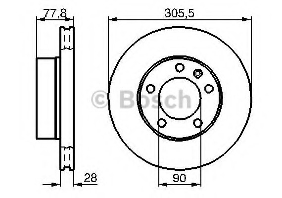 0986479B59 BOSCH Запчасть 0986479B59 BOSCH