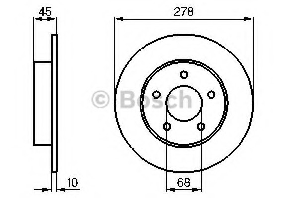 Запчасть 0986479B64 BOSCH