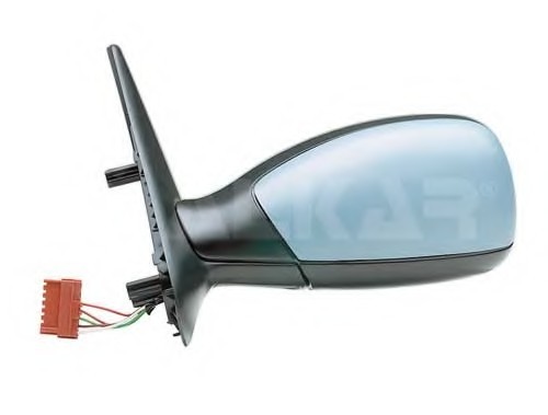 6135282 ALKAR Дзеркало лів., ел. регул., з подогрів., асферичн., грунт. ALKAR