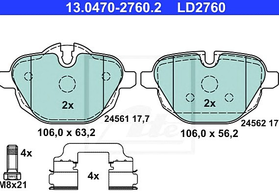 13047027602 Ate Запчасть 13047027602 ATE