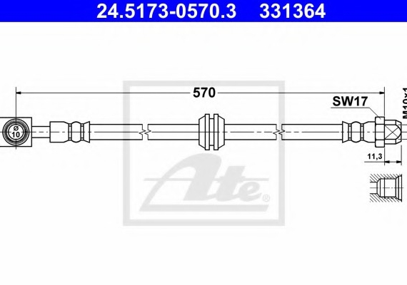 Фото запчасть 24517305703 ATE 24517305703 Ate 24517305703 Ate Запчасть 24517305703 ATE