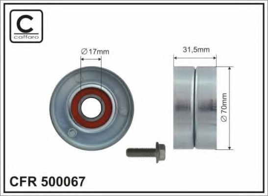 500067 CAFFARO Запчасть 500067 CAFFARO