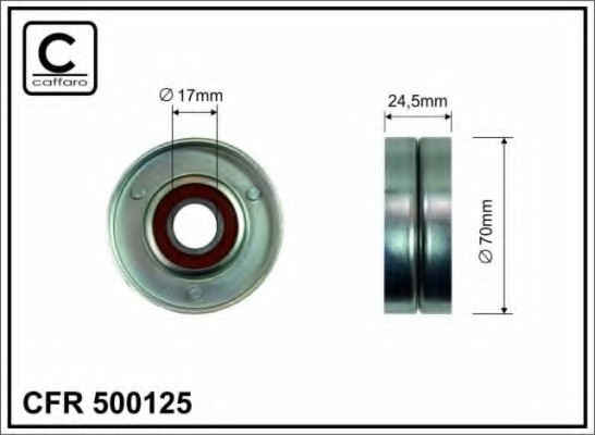 500125 CAFFARO Запчасть 500125 CAFFARO