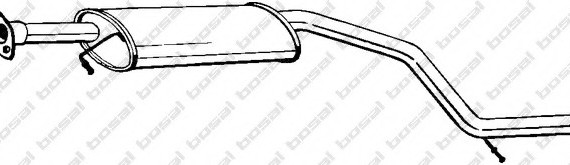 Резонатор 281067 BOSAL