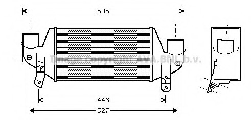 Фото автодеталь FDA4313 AVA FDA4313 AVA COOLING FDA4313 AVA COOLING Автодеталь FDA4313 AVA