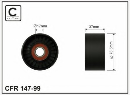 14799 CAFFARO Натяжной механизм