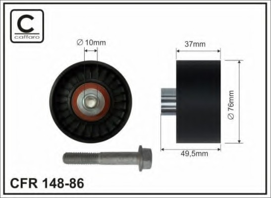 14886 CAFFARO Ролик