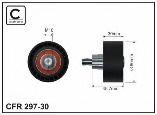 29730 CAFFARO Ролик