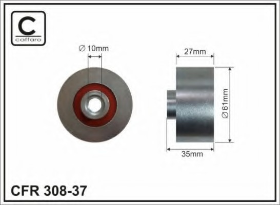 30837 CAFFARO Ролик