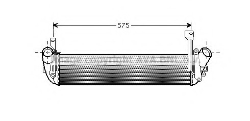 RT4346 AVA COOLING Інтеркулер RT4346 AVA