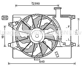 Фото автодеталь HY7567 AVA HY7567 AVA COOLING HY7567 AVA COOLING Автодеталь HY7567 AVA