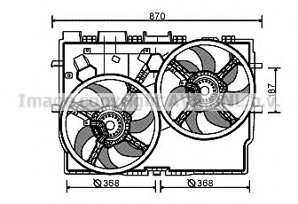 FT7584 AVA COOLING Автодеталь FT7584 AVA