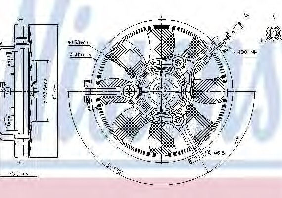 85691 NISSENS (Дания) РАДИАТОР Охлаждения