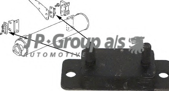 1121603600 JP Group Кронштейн глушника