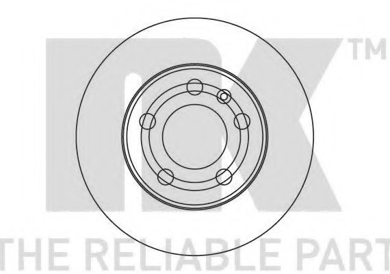 2047101 NK Диск гальмівний
