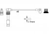 0986357050 BOSCH Комплект высоковольтных проводов OPEL Vectra A/Calibra 2,5i, Omega B 2,5/3,0i 0986357050 BOSCH (фото 5)
