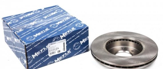 36-15 521 0014 MEYLE Гальмівний диск вентильований передній Nissan ALMERA II 36-15 521 0014 MEYLE