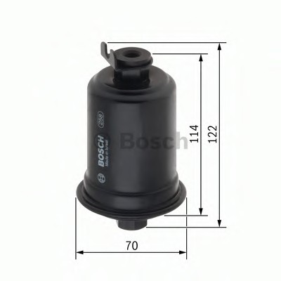 0986450115 BOSCH Фільтр паливний H=114mm TOYOTA Corolla 1,3-1,8i 92-00 0986450115 BOSCH