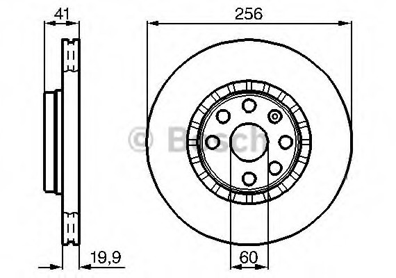 Фото тормозной диск передний OPEL Astra/Corsa/Vectra/Tigra 0986478535 BOSCH 0986478535 BOSCH 0986478535 BOSCH Тормозной диск передний OPEL Astra/Corsa/Vectra/Tigra 0986478535 BOSCH