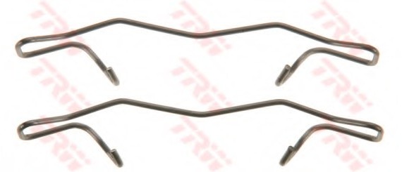 Комплектующие, колодки дискового тормоза PFK592 TRW