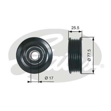 T38478 GATES Натяжитель вспомогательных агрегатов T38478 GATES