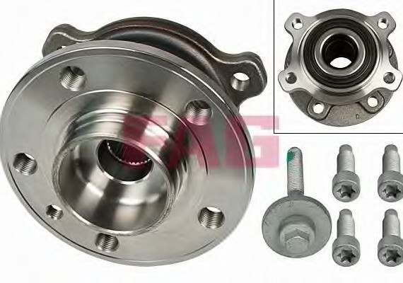 Комплект подшипника ступицы колеса 713660540 FAG