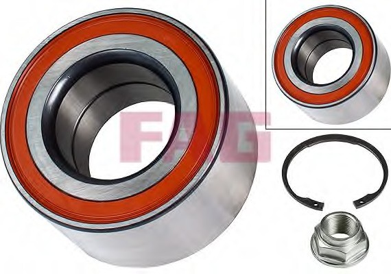Комплект подшипника ступицы колеса 713617030 FAG