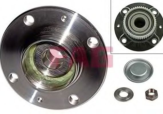 713650040 FAG (Германия) Комплект подшипника ступицы колеса 713650040 FAG