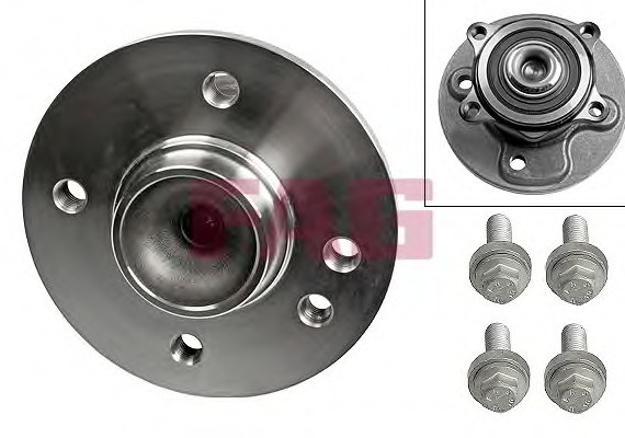 Комплект подшипника ступицы колеса 713649370 FAG