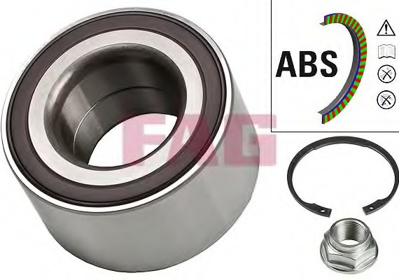 Комплект подшипника ступицы колеса 713617930 FAG