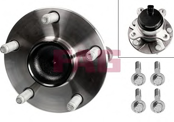 Комплект подшипника ступицы колеса 713621170 FAG