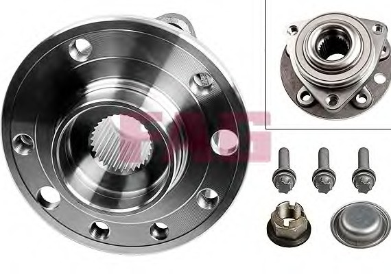 713665300 FAG (Германия) Комплект подшипника ступицы колеса 713665300 FAG