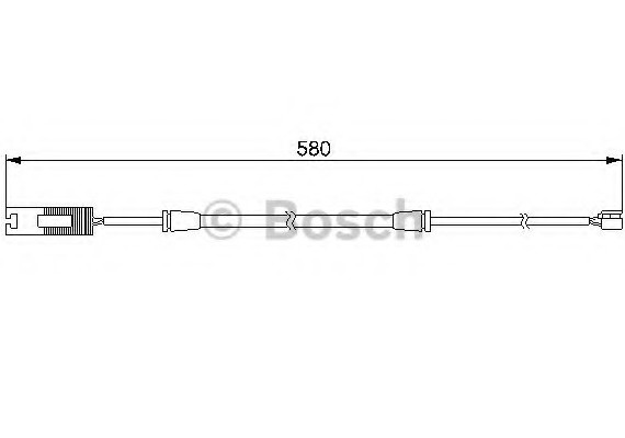 Фото датчик износа тормозных колодок 1987474941 BOSCH 1987474941 BOSCH 1987474941 BOSCH Датчик износа тормозных колодок 1987474941 BOSCH