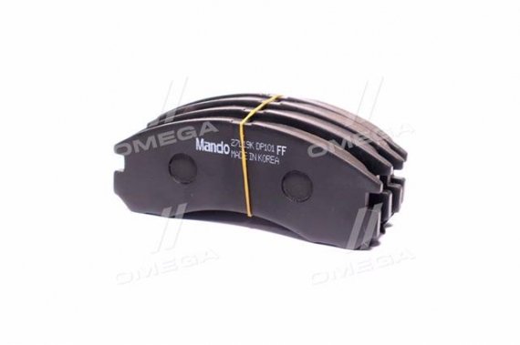 MPH10 MANDO Тормозные колодки дисковые передние MPH10 MANDO
