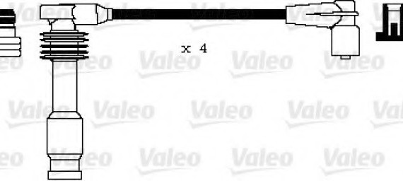 Фото высоковольтные провода, комплект 346103 VALEO 346103 Valeo PHC 346103 Valeo PHC Высоковольтные провода, комплект 346103 VALEO