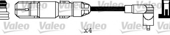 Высоковольтные провода, комплект 346373 VALEO
